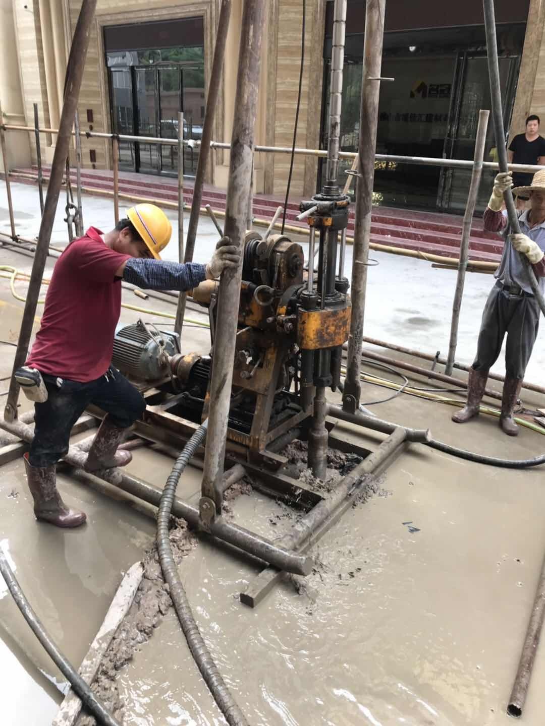 白鹭湖管理区开发区一公寓地基注浆加固